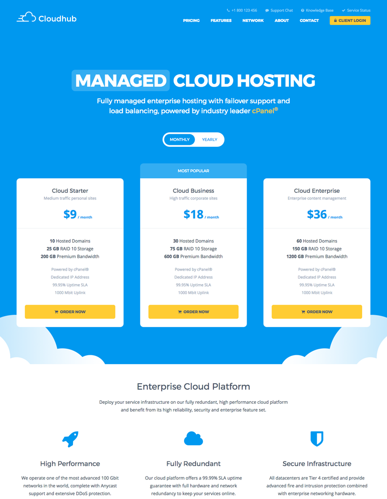 cloudhub-hosting-and-technology-html-template